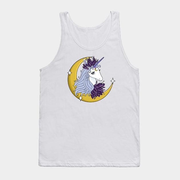 Crystal Unicorn Tank Top by moonstruck crystals